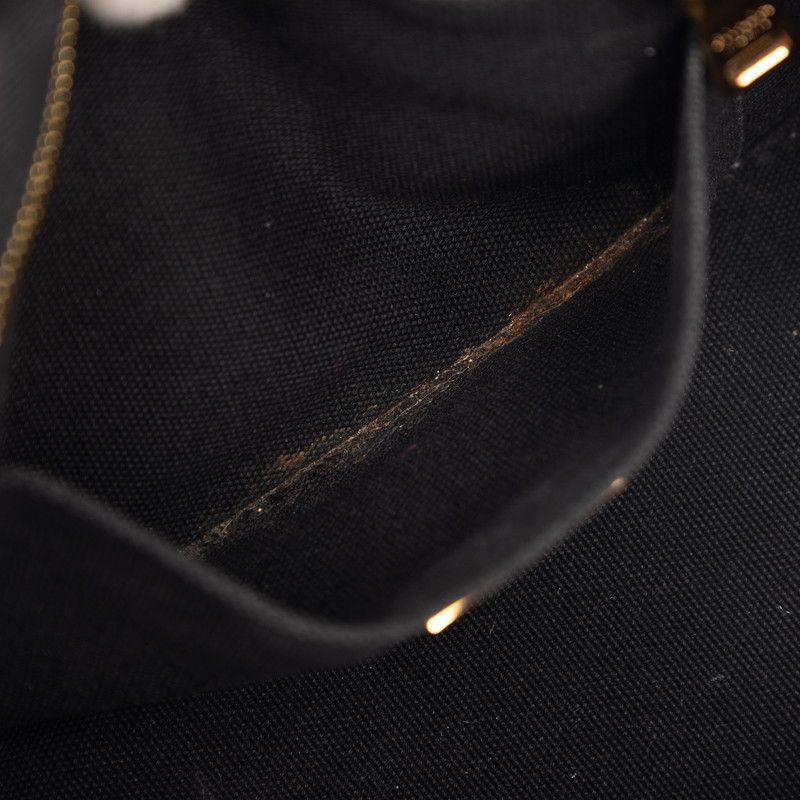 Prada Canapa 2-Way Shoulder Bag Black Canvas — view 6