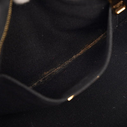 Prada Canapa 2-Way Shoulder Bag Black Canvas — view 6