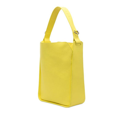 Balenciaga North South Tote Shoulder Bag 2-Way Yellow Leather — view 2