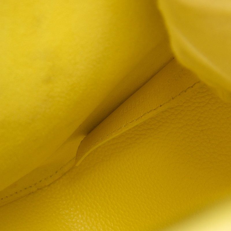 Balenciaga North South Tote Shoulder Bag 2-Way Yellow Leather — view 6