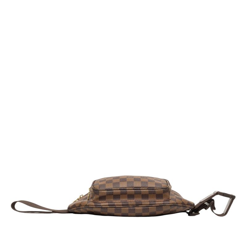 Louis Vuitton Damier Bum Bag Melville Brown Leather — view 3