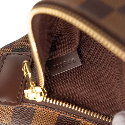 Louis Vuitton Damier Bum Bag Melville Brown Leather — view 6