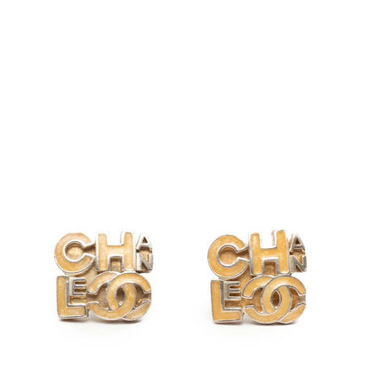 Chanel CC Logo Earrings 00 Silver Metal