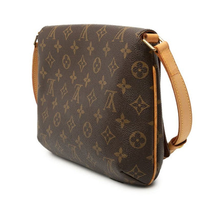 Louis Vuitton Monogram Musette Tango Short Shoulder Bag Brown Leather — view 2