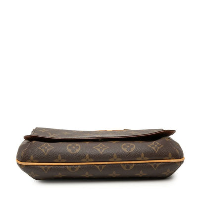 Louis Vuitton Monogram Musette Tango Short Shoulder Bag Brown Leather — view 3