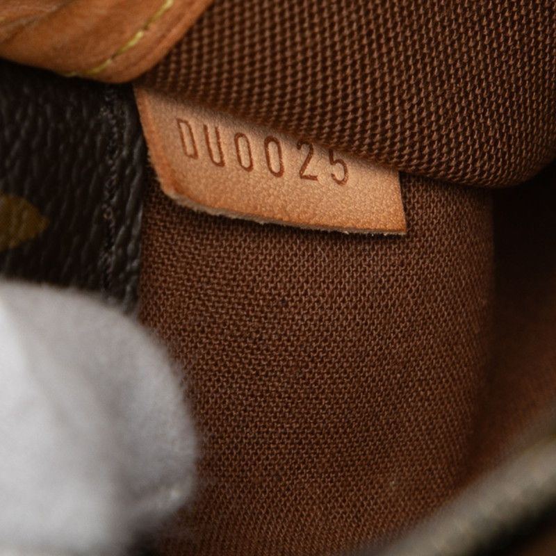 Louis Vuitton Monogram Popincourt Long Crossbody Shoulder Bag Brown Leather — view 6