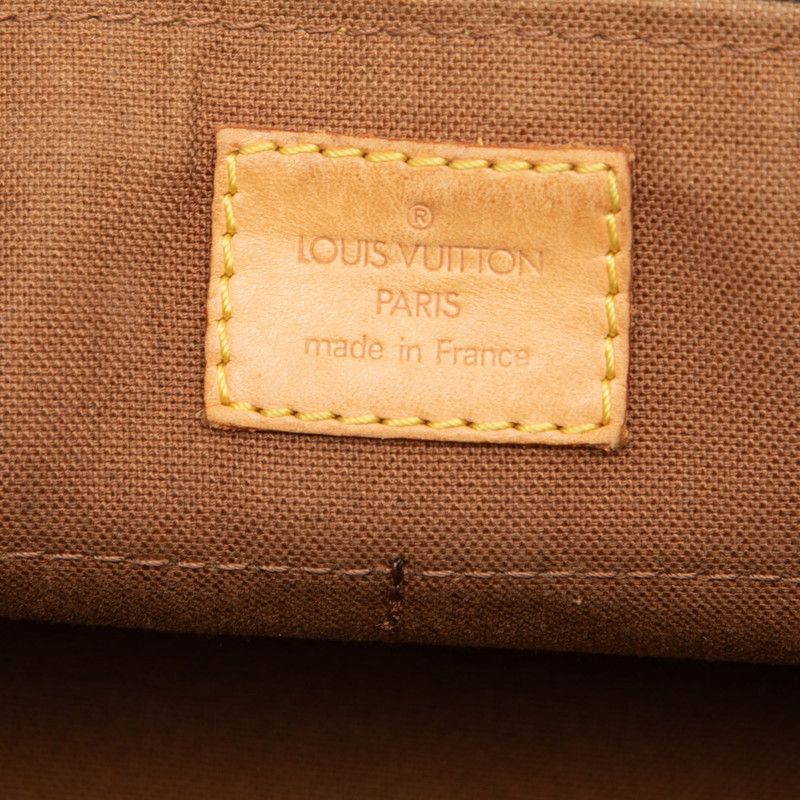 Louis Vuitton Monogram Popincourt Long Crossbody Shoulder Bag Brown Leather — view 5