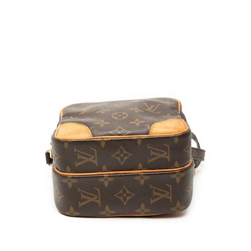 Louis Vuitton Monogram Amazon Crossbody Shoulder Bag Brown Leather — view 3