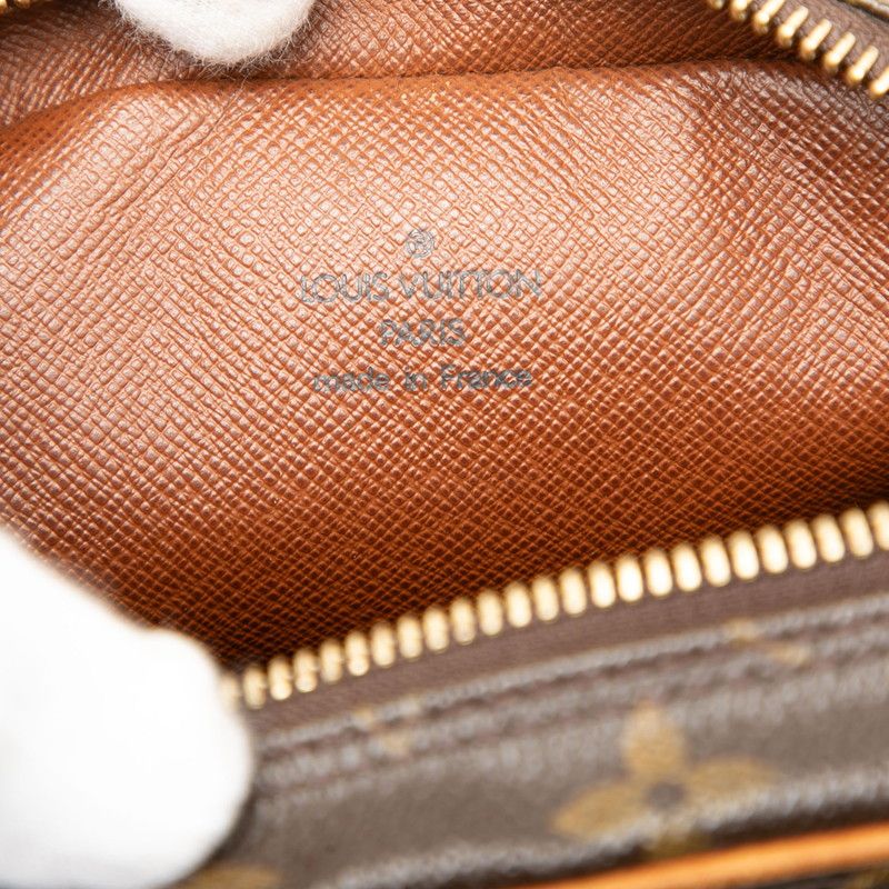 Louis Vuitton Monogram Amazon Crossbody Shoulder Bag Brown Leather — view 6
