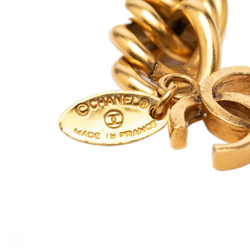 Chanel CC Logo Lion Motif Chain Belt Gold Plated — view 6