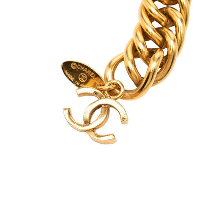 Chanel CC Logo Lion Motif Chain Belt Gold Plated — view 5