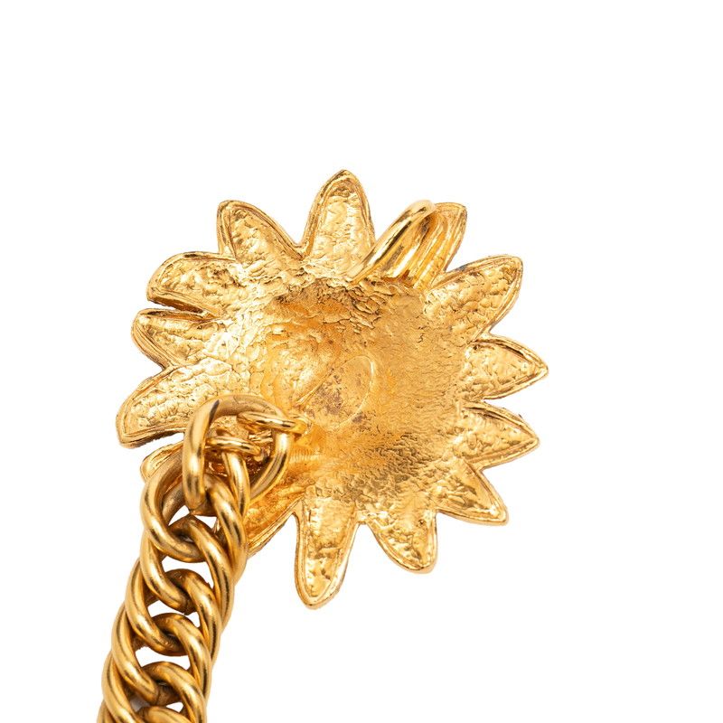 Chanel CC Logo Lion Motif Chain Belt Gold Plated — view 3