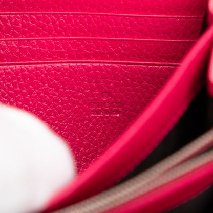 Gucci Dionysus Crossbody Chain Wallet Shoulder Bag Pink Leather Crystal — view 6