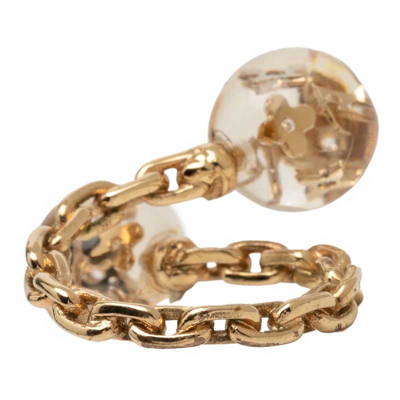 Louis Vuitton Vert Jonc Fawn Ring Gold Plated Resin — view 3