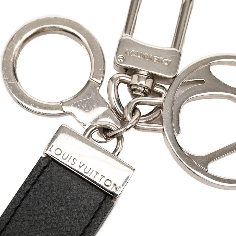 Louis Vuitton Taiga Porte Cles LV Club Key Ring Key Holder Bag Charm Ardoise — view 3