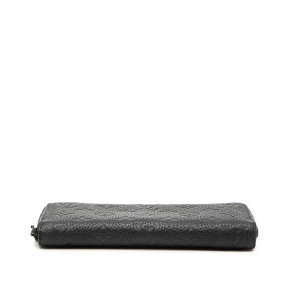 Louis Vuitton Monogram Zippy Wallet Horizontal Zip Around Black Leather — view 3