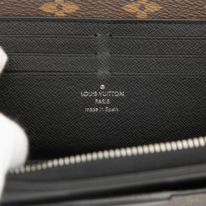 Louis Vuitton Monogram Macassar Zippy Dragonne L-shaped Zipper Wallet Brown — view 6