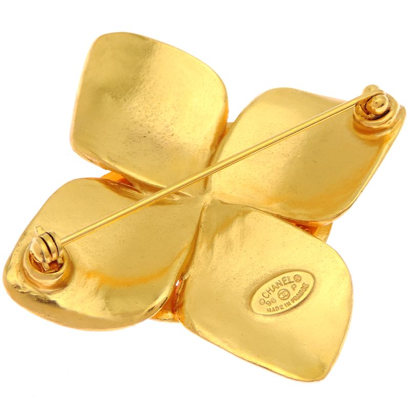 Chanel Brooch Silver — view 3