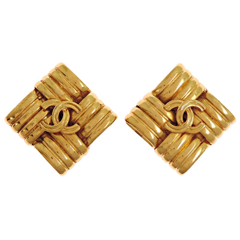 Chanel Earrings Silver
