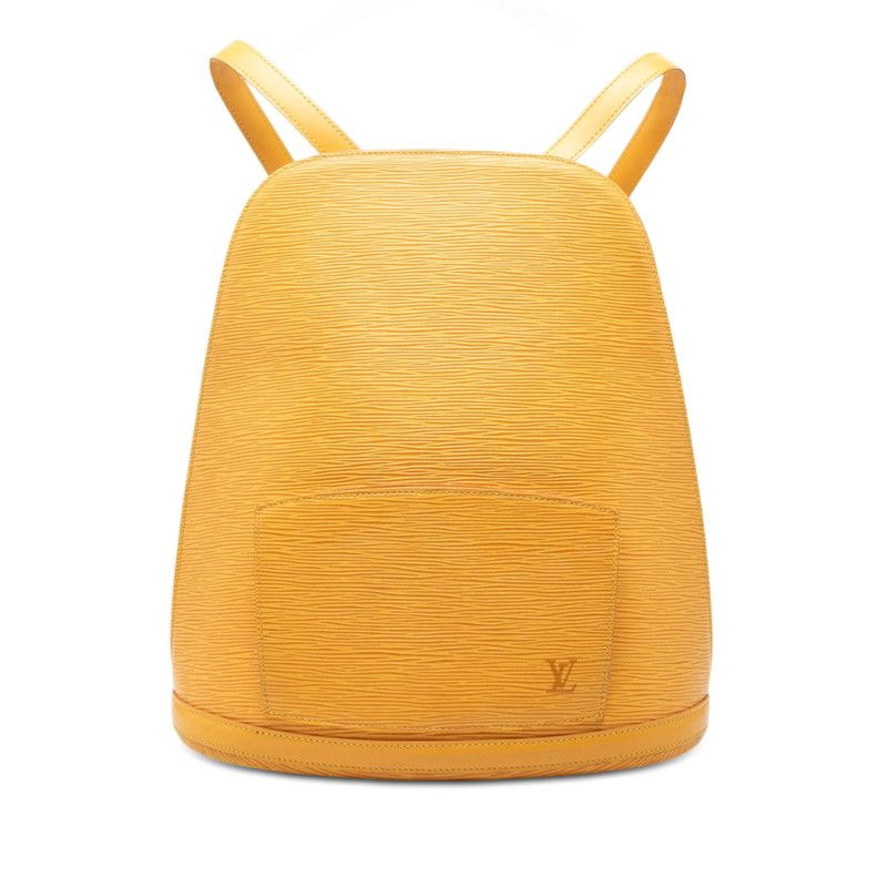 Louis Vuitton Epi Gobelin Backpack Tassili Yellow Leather