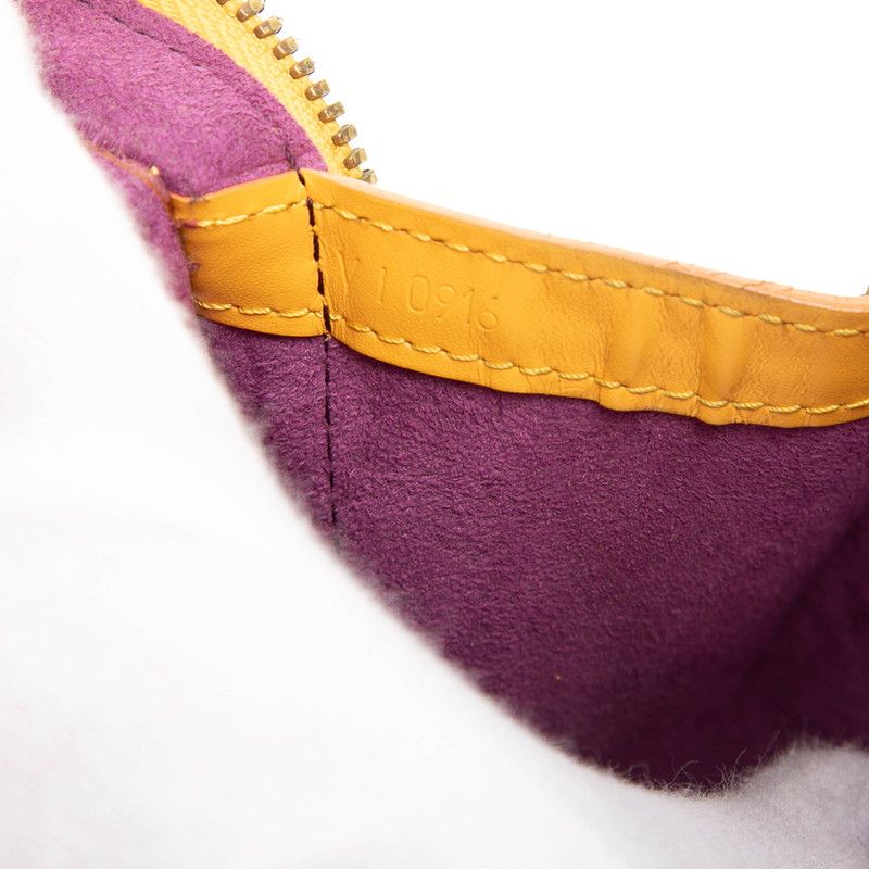 Louis Vuitton Epi Gobelin Backpack Tassili Yellow Leather — view 6