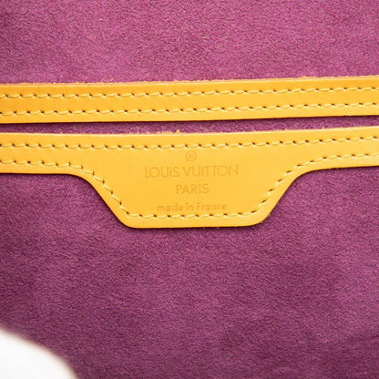 Louis Vuitton Epi Gobelin Backpack Tassili Yellow Leather — view 5