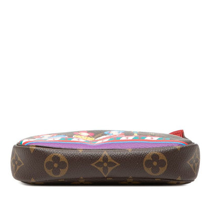 Louis Vuitton Monogram Mini Pochette Vivienne Chain Mini Bag Pouch Brown — view 3