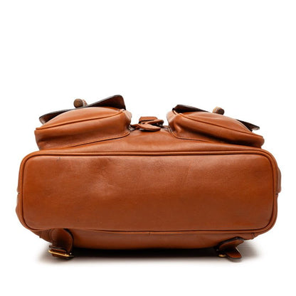 Gucci Bamboo Backpack Brown Leather — view 3