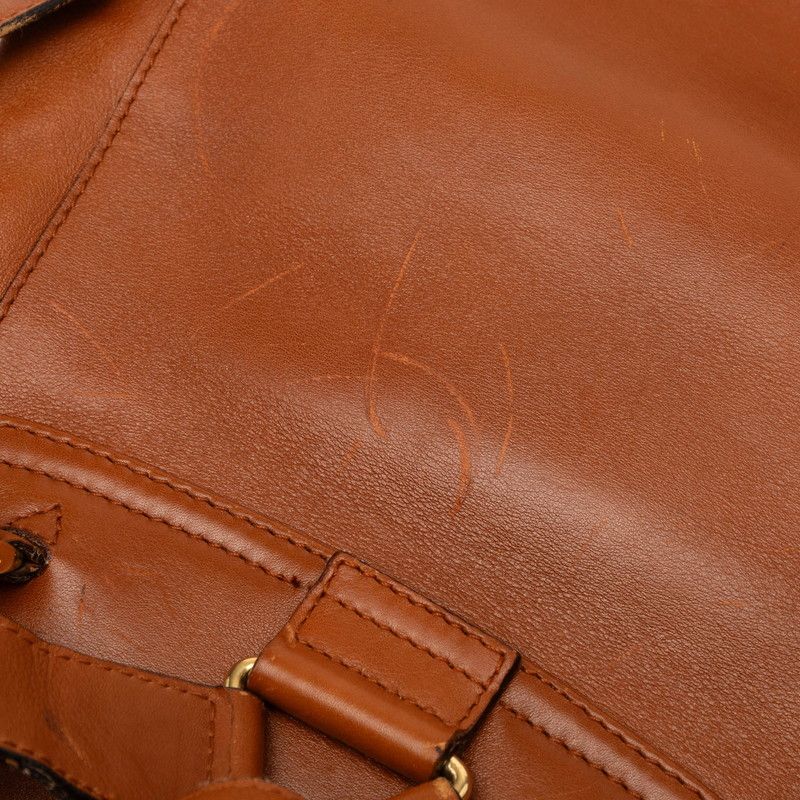 Gucci Bamboo Backpack Brown Leather — view 4