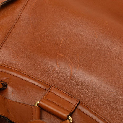 Gucci Bamboo Backpack Brown Leather — view 4
