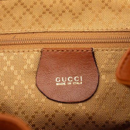Gucci Bamboo Backpack Brown Leather — view 6