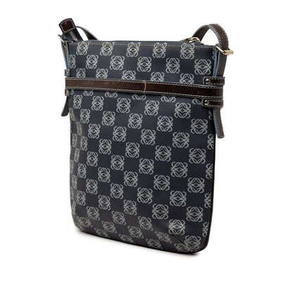 Loewe Repeat Anagram Crossbody Shoulder Bag Navy — view 2