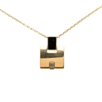 Hermes Irene Pendant Necklace Gold Plated