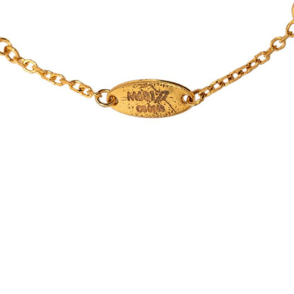Louis Vuitton Monogram Flower Full LV Circle Bracelet Gold Plated — view 5
