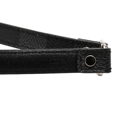 Louis Vuitton Damier Graphite Snap It Bracelet Black Metal — view 6