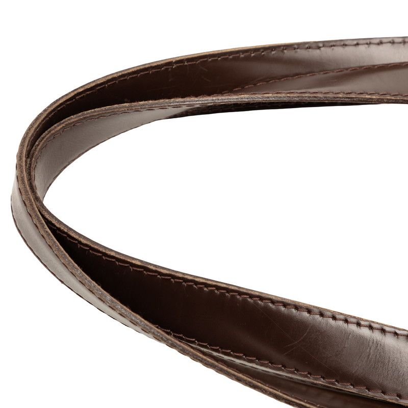 Louis Vuitton Damier Hampstead MM Shoulder Bag Brown Leather — view 4
