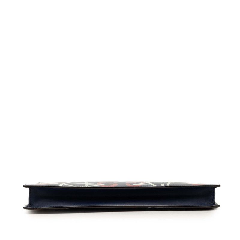 Gucci GG Ghost Clutch Navy Multicolor Leather — view 3