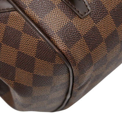Louis Vuitton Damier Rivington PM Shoulder Bag Brown Leather — view 7