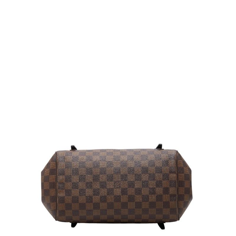Louis Vuitton Damier Rivington PM Shoulder Bag Brown Leather — view 3