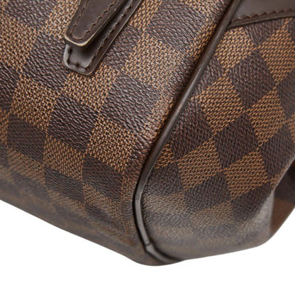 Louis Vuitton Damier Rivington PM Shoulder Bag Brown Leather — view 4