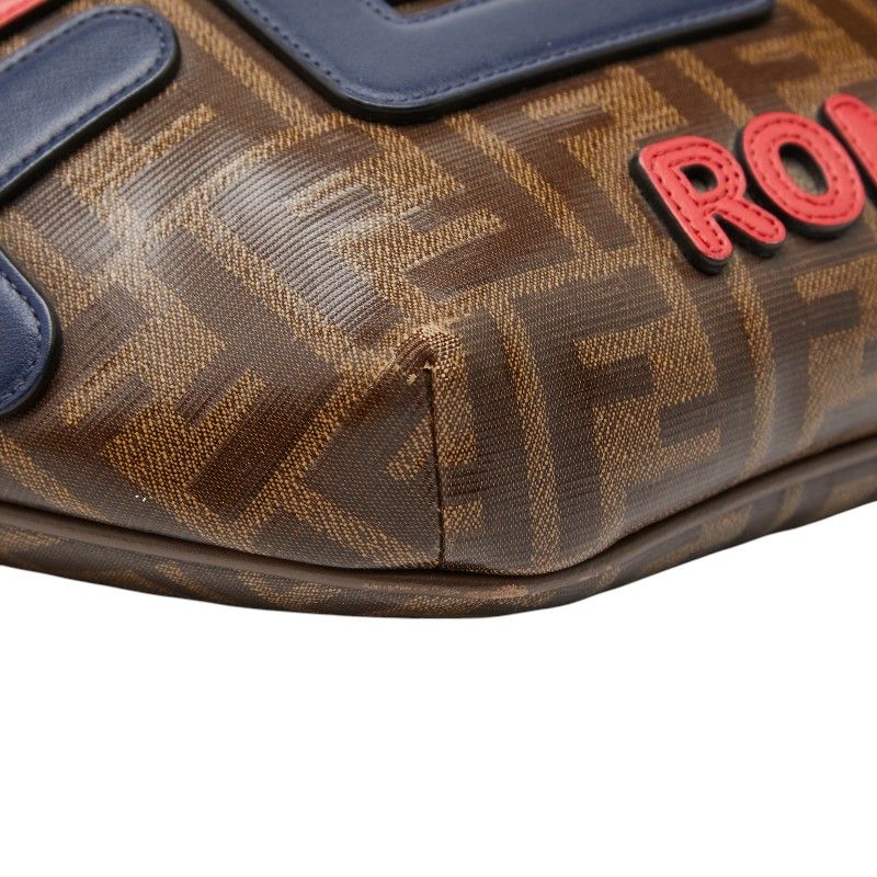 Fendi Fila Zucca Belt Bag Brown Multicolor — view 5