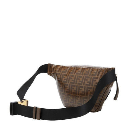 Fendi Fila Zucca Belt Bag Brown Multicolor — view 2