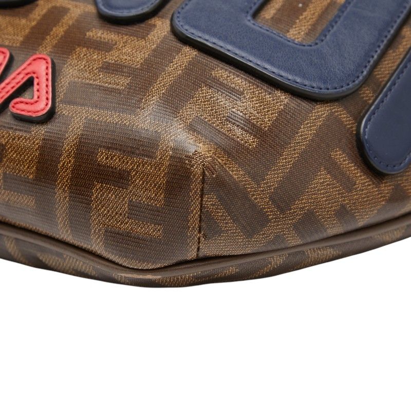 Fendi Fila Zucca Belt Bag Brown Multicolor — view 4