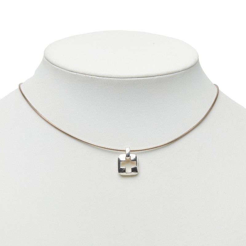 Tiffany & Co Open Cross Necklace Silver — view 7