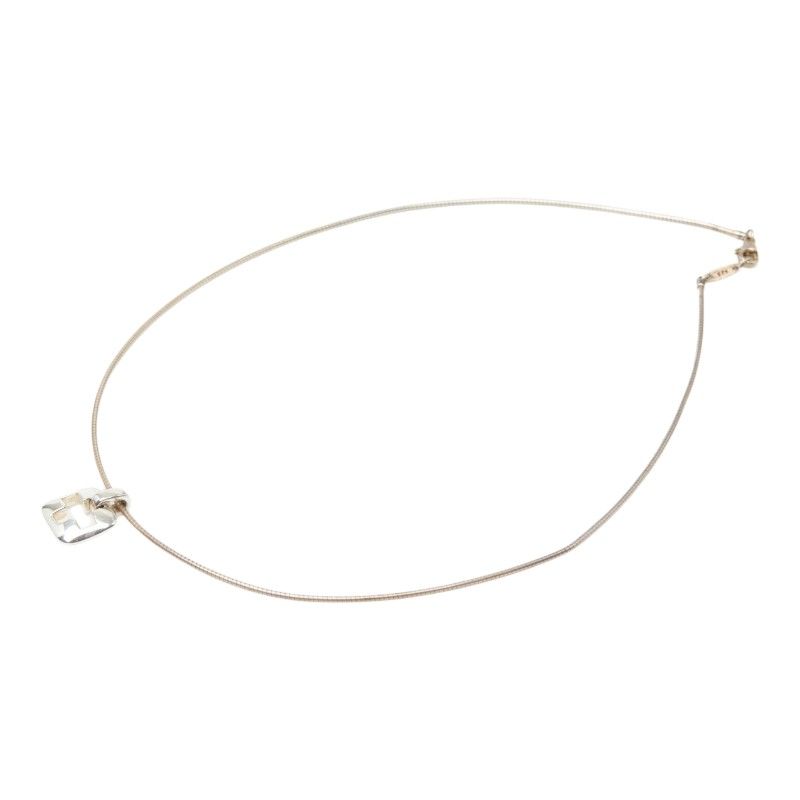 Tiffany & Co Open Cross Necklace Silver — view 4