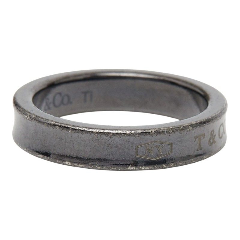 Tiffany & Co Narrow Ring Black Titanium — view 5