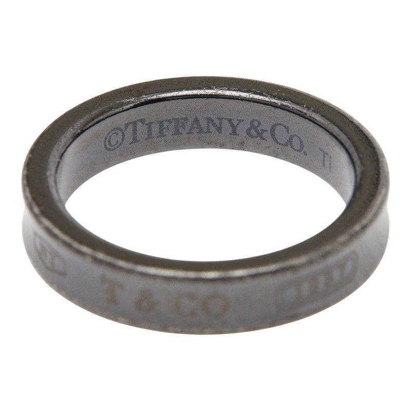 Tiffany & Co Narrow Ring Black Titanium — view 6