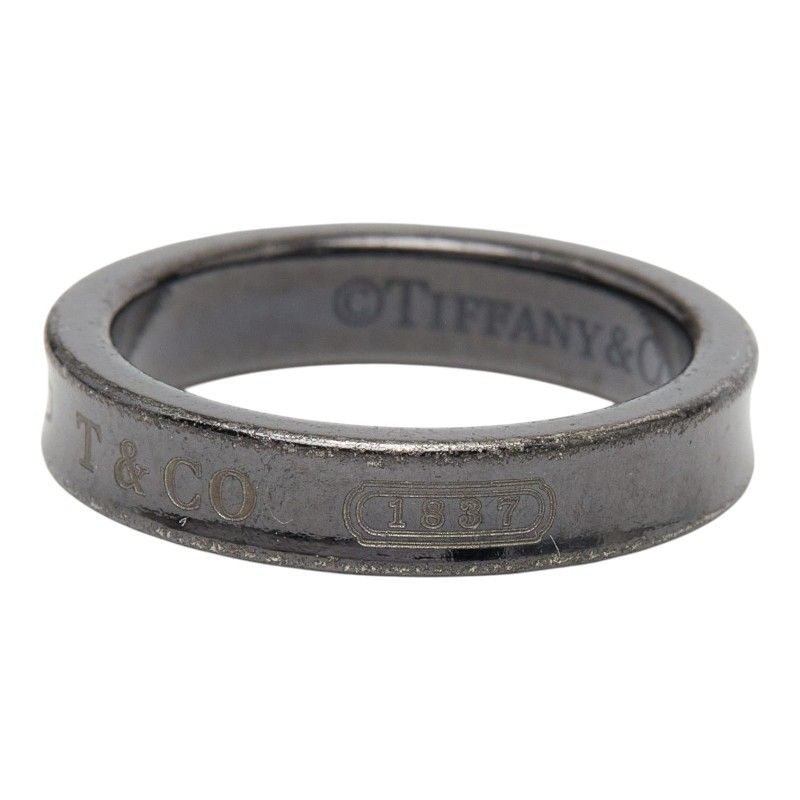 Tiffany & Co Narrow Ring Black Titanium — view 2