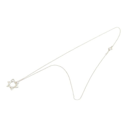 Tiffany & Co Star of David Necklace Silver — view 4