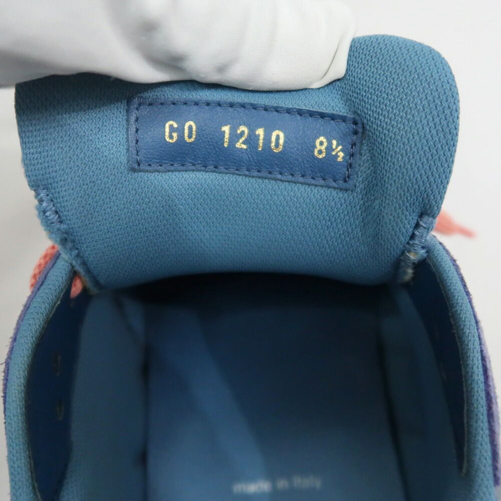Louis Vuitton Run Away Line Sneakers 8.5 Blue Shoes — view 9